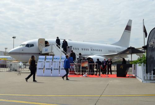 BBJ on display at ABACE
