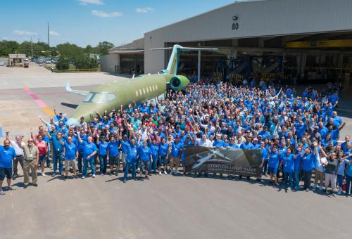 Textron Rolls Out First Production Citation Longitude