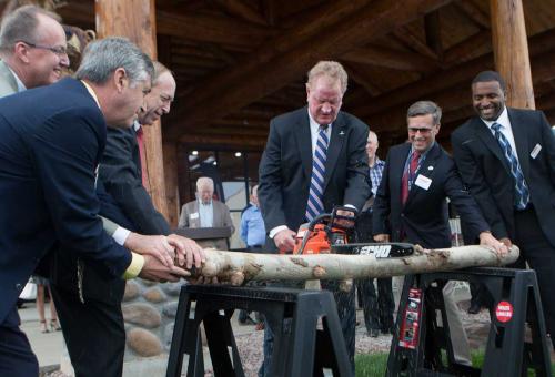 Opening Ceremony at Cutter's new Colorado Springs FBO