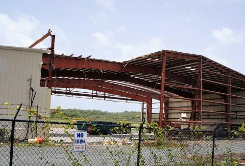 Storm damaged FBO