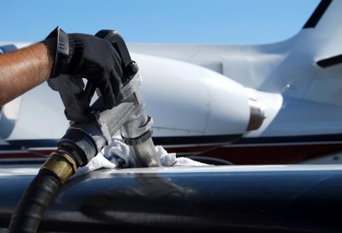 Close Call for aircraft with contaminated Fuel