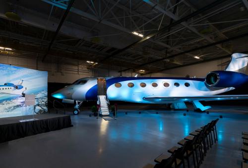 Four Years after Intro, Gulfstream Delivers First G500