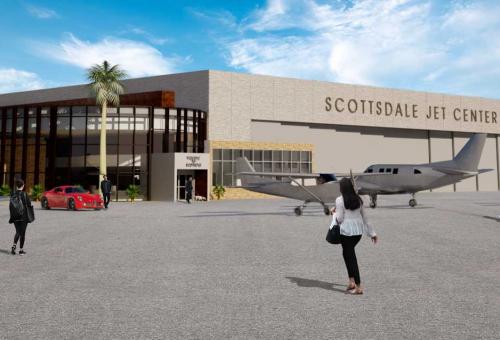 Artis rendering of Scottsdale Jet Center