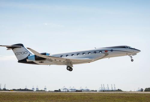 Third flight-test Gulftsream G700