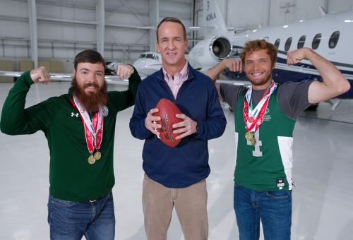 Peyton Manning To Chair 2022 Special Olympics Airlift