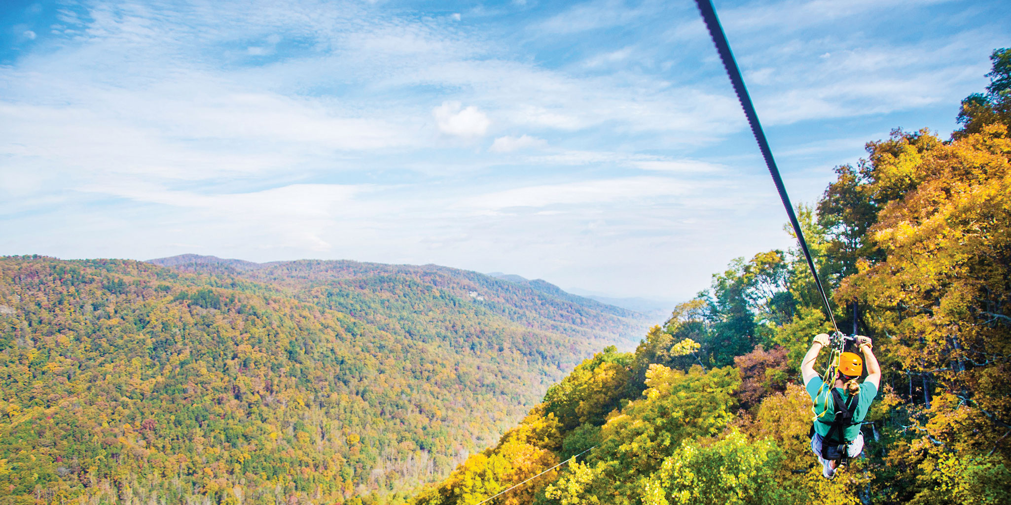 Zipping over the treetops Business Jet Traveler