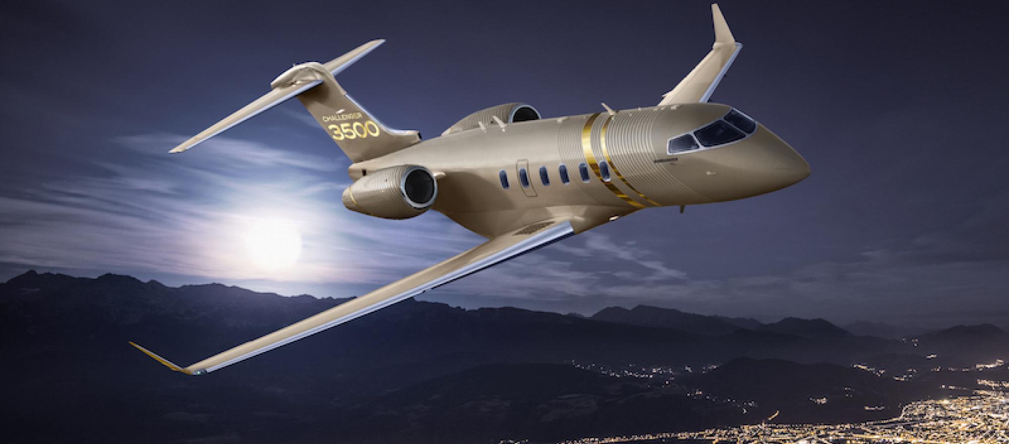 Bombardier Announces Challenger 3500 Business Jet Traveler