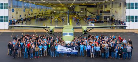Textron Aviation Rolls Out First Production SkyCourier