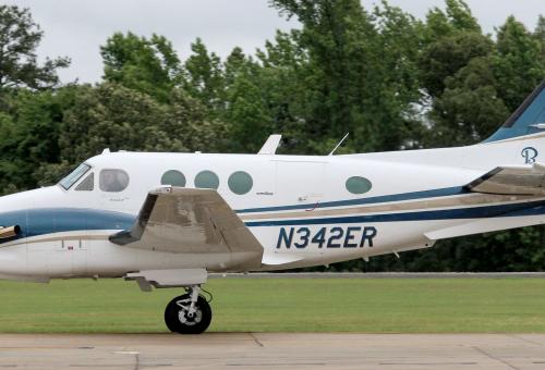 King Air C90 which was stolen in Mississippi