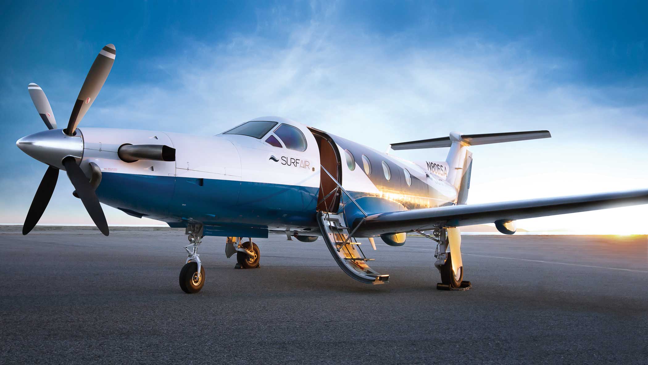 Surf Air Business Jet Traveler