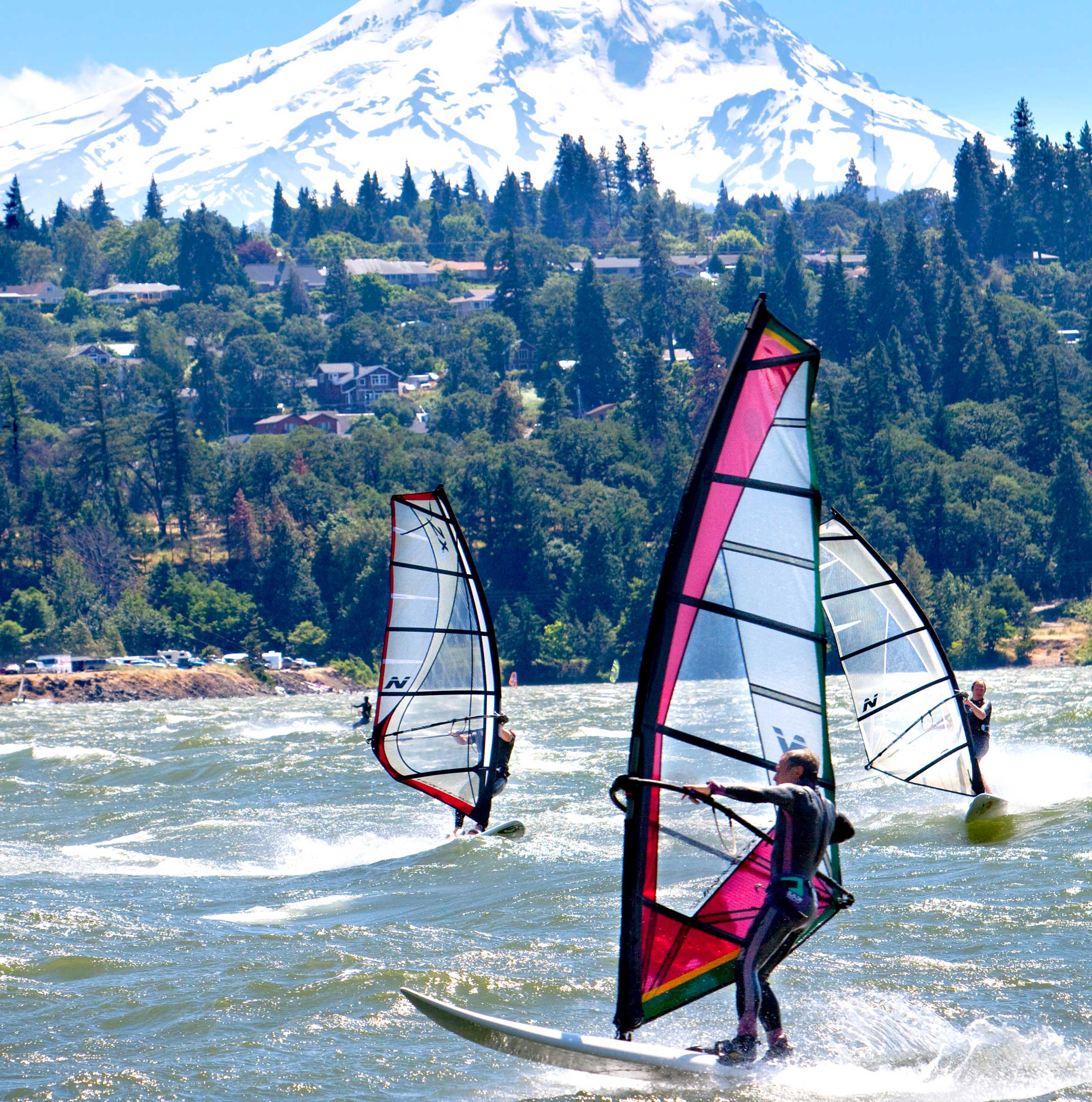 Windsurfing Hood River
